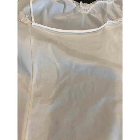 70’s long underwear with satin slip tank camisole - Picture 5 of 13